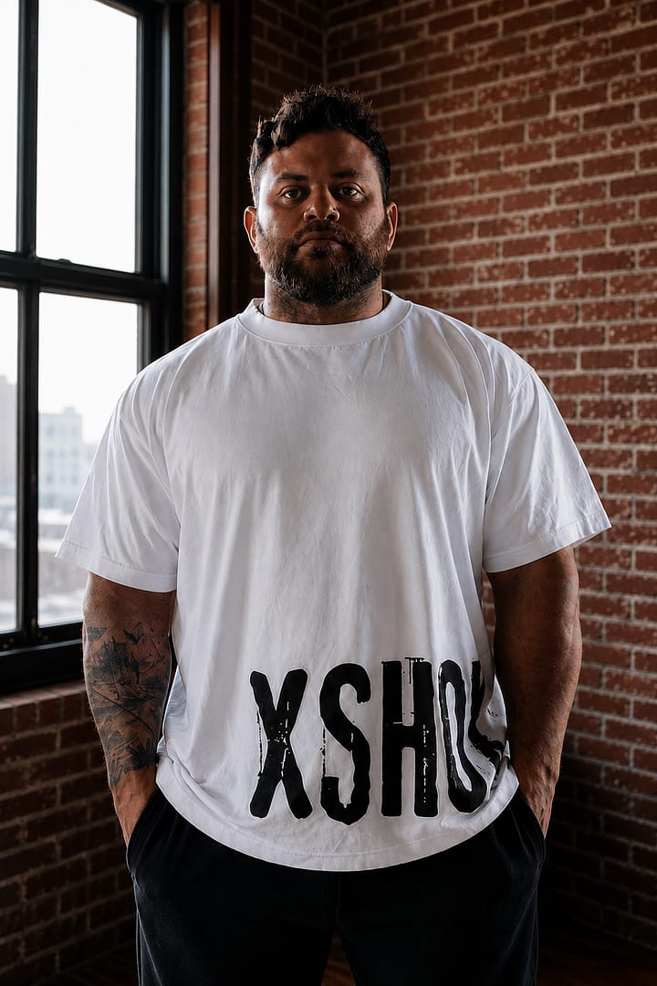 Heavyweight Oversized White T-Shirt